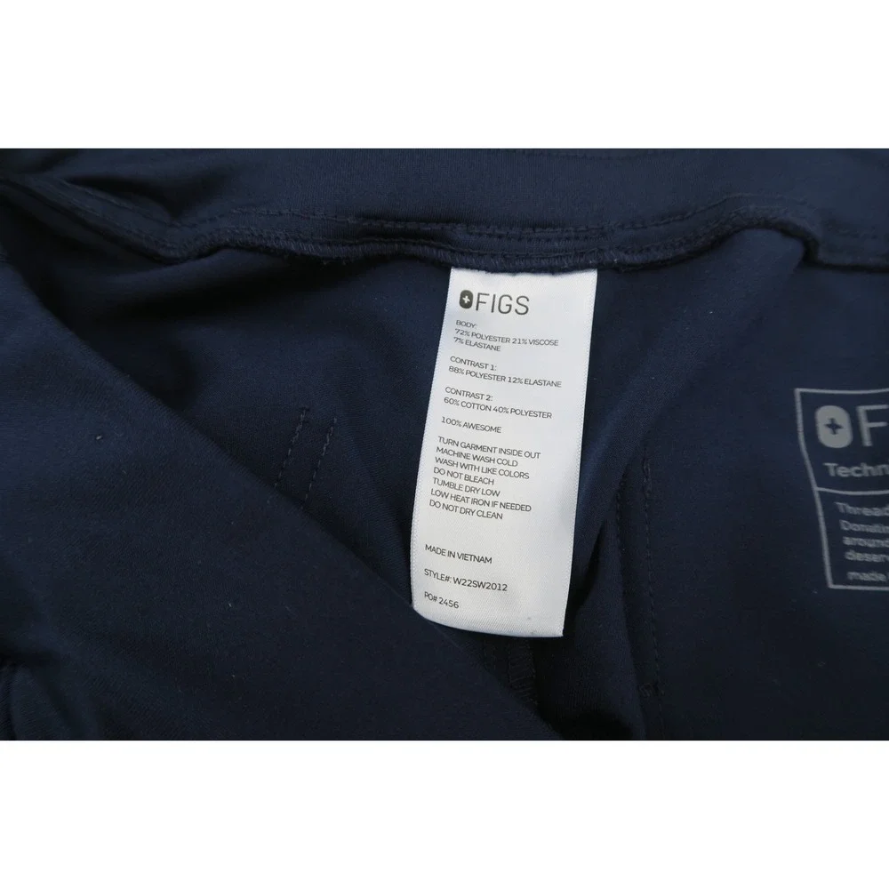 FIGS Navy Blue Technical Collection Scrub Jogger‎ Pants XLMens